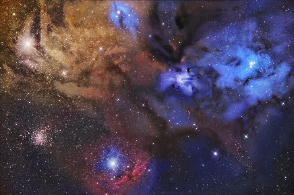 1024x679 Celestial Painting With Light, Gas, And Gravity. I Think - Celestial Painting