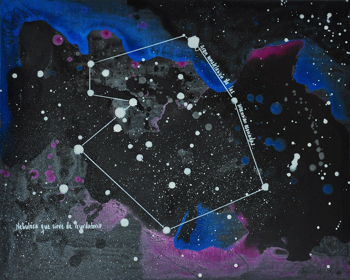 701x560 Celestial Paintings Veronica Uribe - Celestial Painting