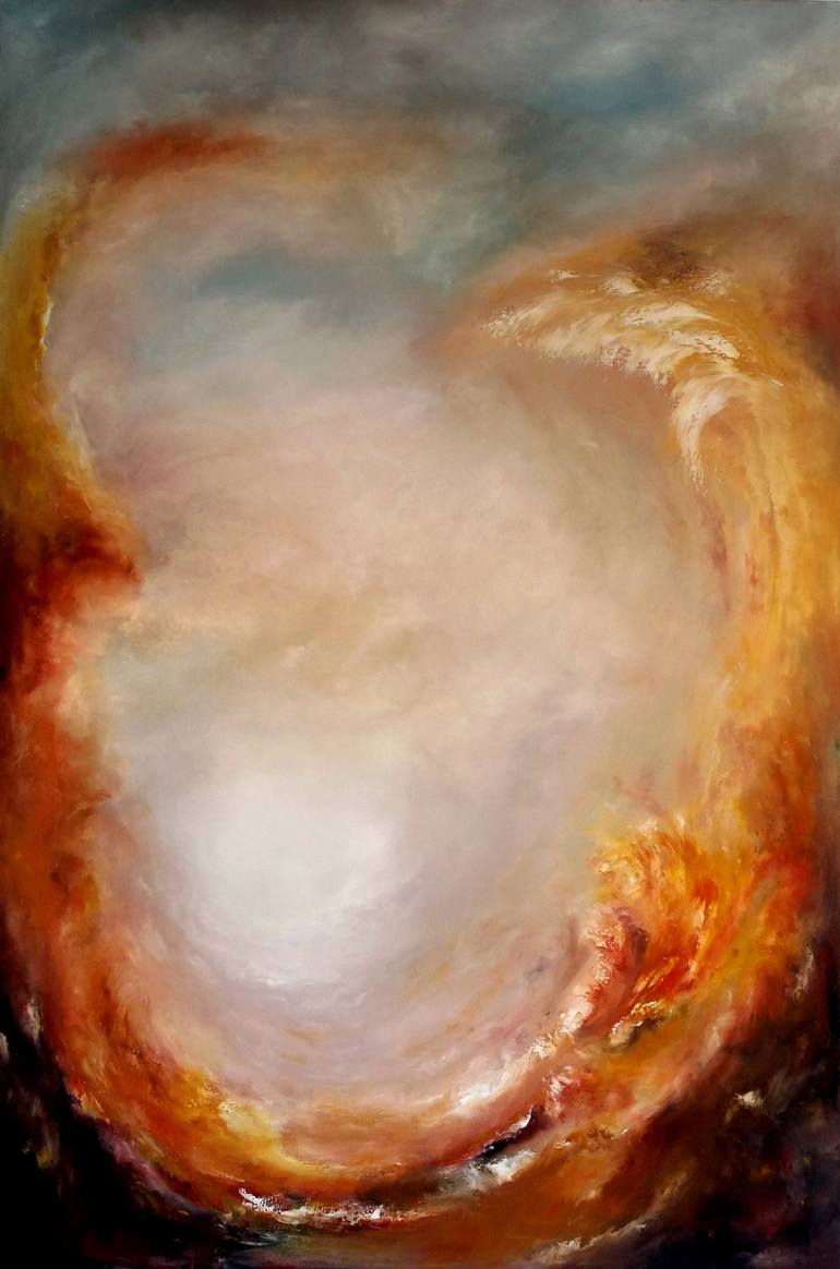 770x1164 Saatchi Art Celestial Painting By Julie Bond - Celestial Painting