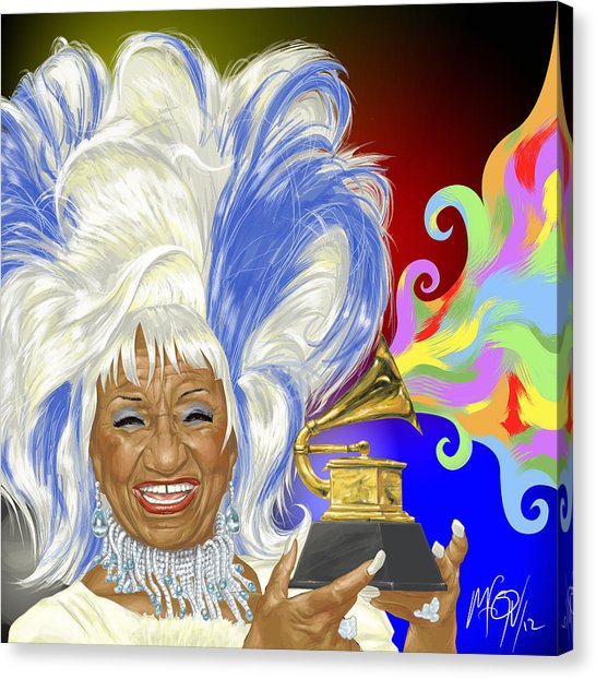 546x622 Celia Cruz Painting By Miguel Osorio - Celia Cruz Painting