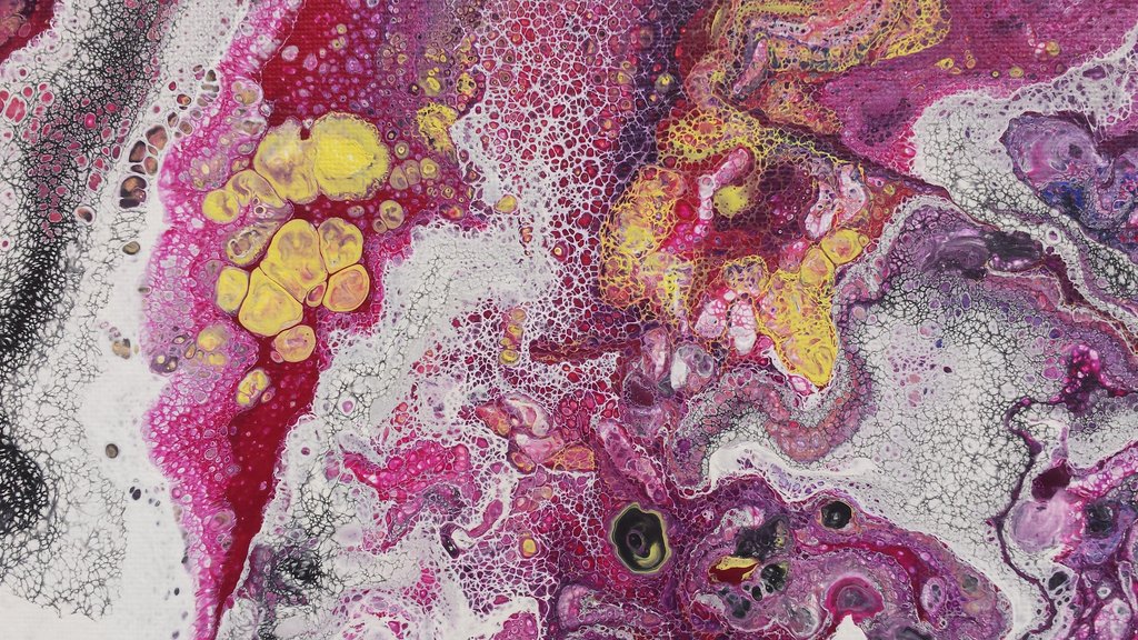 1024x576 Evolution A Single Cell From Dark To Light Alexandra Romano Art - Cell Painting