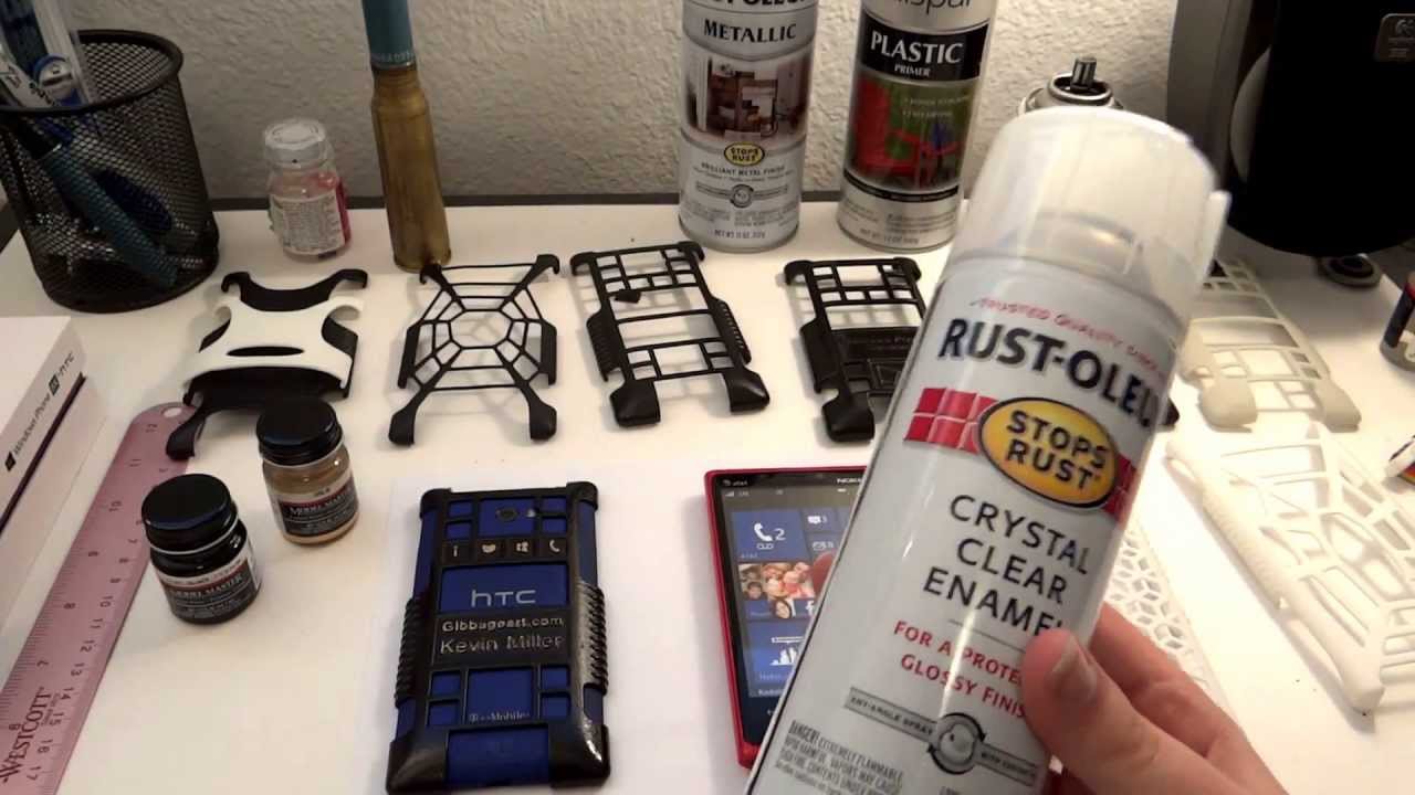 1280x720 Painting Your 3d Printed Cell Phone Cases - Cell Phone Painting