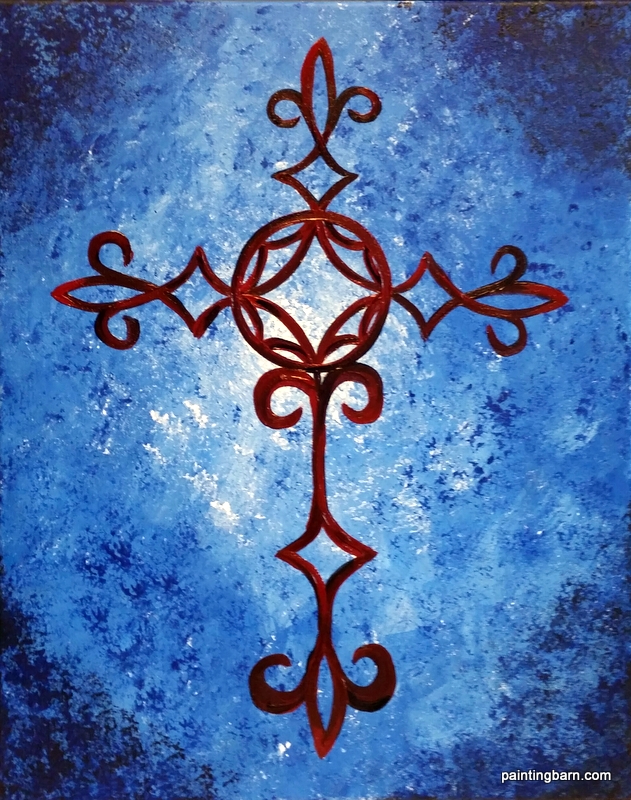 631x800 Celtic Cross [276] Cart Painting Barn Studio - Celtic Cross Painting