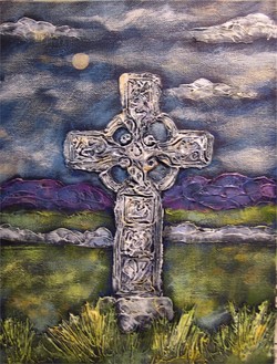 250x329 Celtic Cross Paintings - Celtic Cross Painting