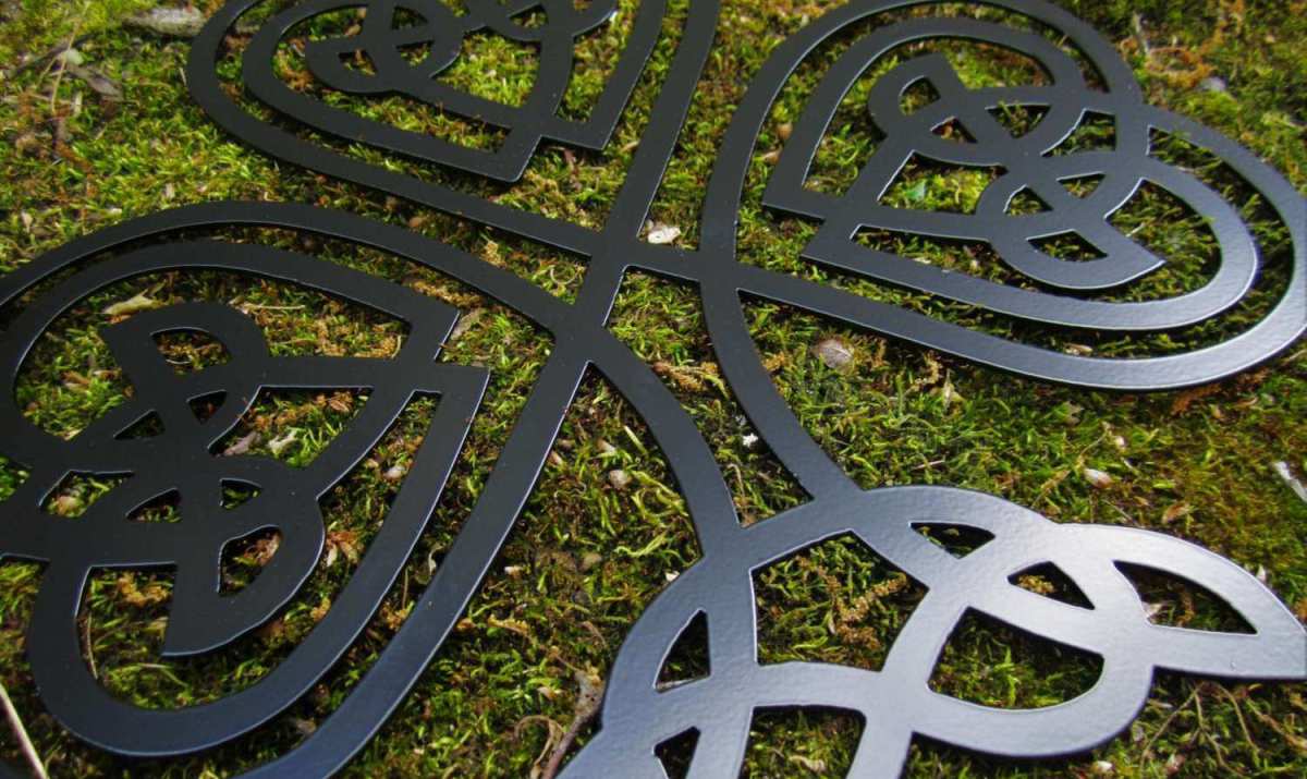 1200x715 Paint Wood To Celtic Knot Wooden Thing - Celtic Knot Painting