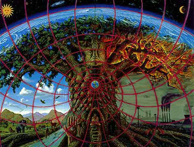 650x491 How Does Life Work Biosphere As Expression Of Spirit Tree Of Life - Celtic Tree Of Life Painting