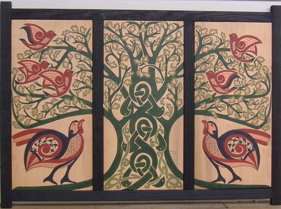 1075x800 Tree Of Life Ii - Celtic Tree Of Life Painting