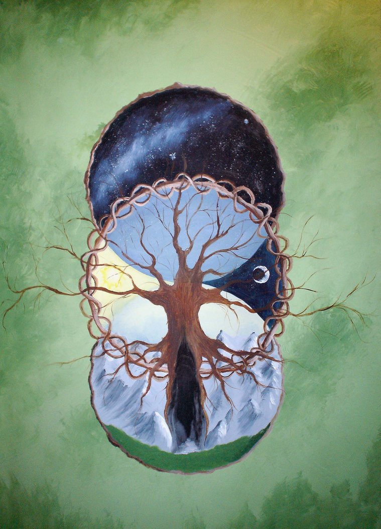 759x1053 Celtic Tree Of Life By Druidcub - Celtic Tree Of Life Painting