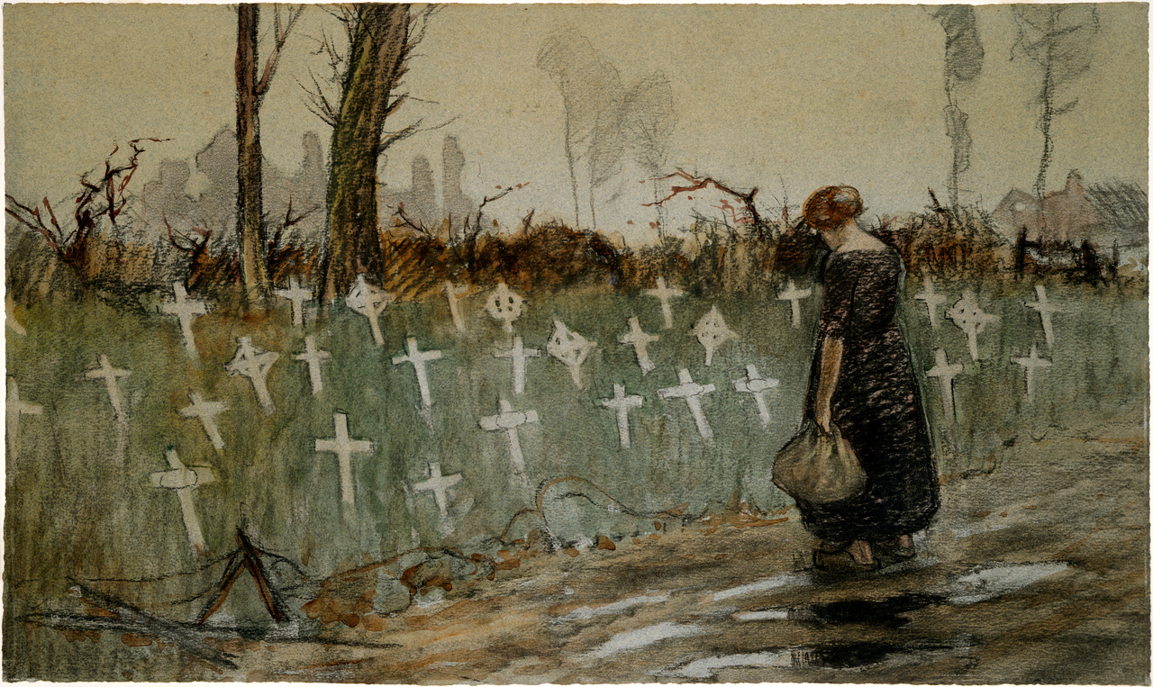 1280x763 Filegeorge Edmund Butler - Cemetery Painting