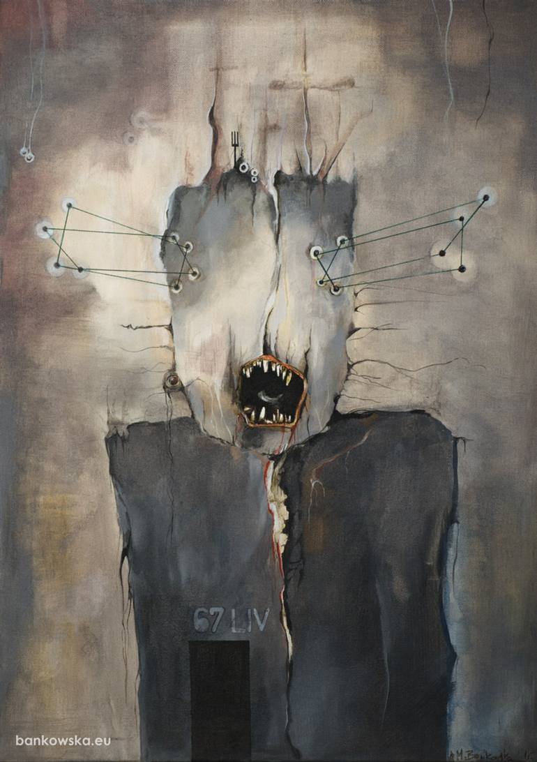 770x1092 Saatchi Art Titanium Cemetery Painting By - Cemetery Painting