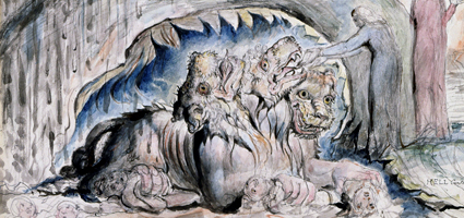 425x200 Meet Cerberus, The Hellhound Of Greek Mythology - Cerberus Painting