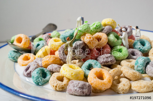 Cereal Painting at PaintingValley.com | Explore collection of Cereal ...