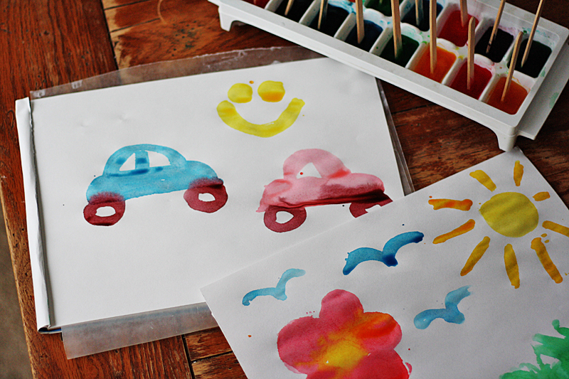 800x533 Painting With Ice Cubes Kix Cereal - Cereal Painting