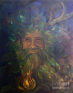 235x300 Cernunnos Paintings Fine Art America - Cernunnos Painting
