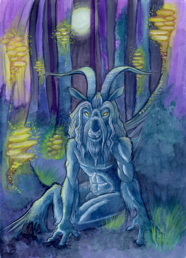 600x834 Cernunnos By Shiverz - Cernunnos Painting