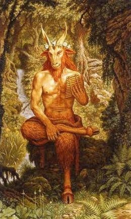 260x434 Pan, Cernunnos, Herne Bohemian Glade - Cernunnos Painting