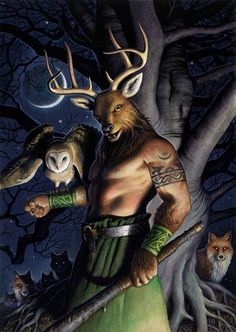 236x332 The 89 Best Cernunnos Images On Deer, Goddesses And Celtic - Cernunnos Painting