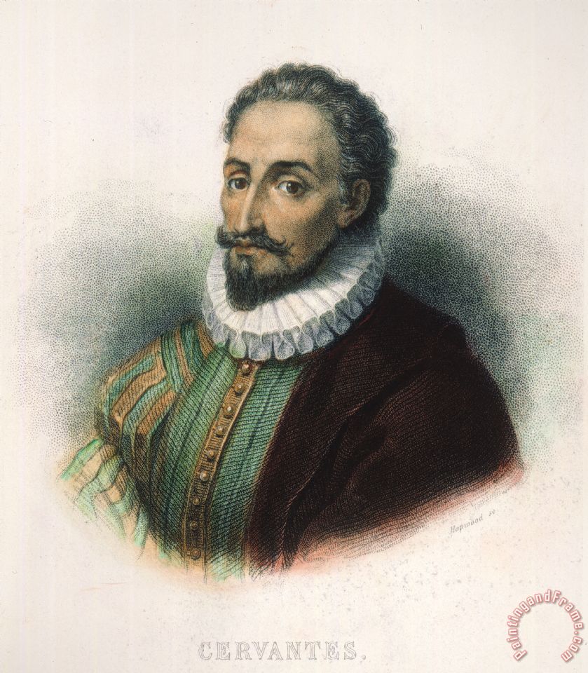 839x960 Others Miguel De Cervantes Painting - Cervantes Painting