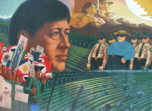 600x437 Cesar E. Chavez Inspirational Youth Conference I Am San Fernando - Cesar Chavez Painting