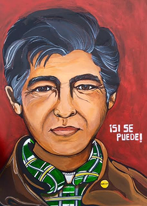 Cesar Chavez Painting at PaintingValley.com | Explore collection of ...