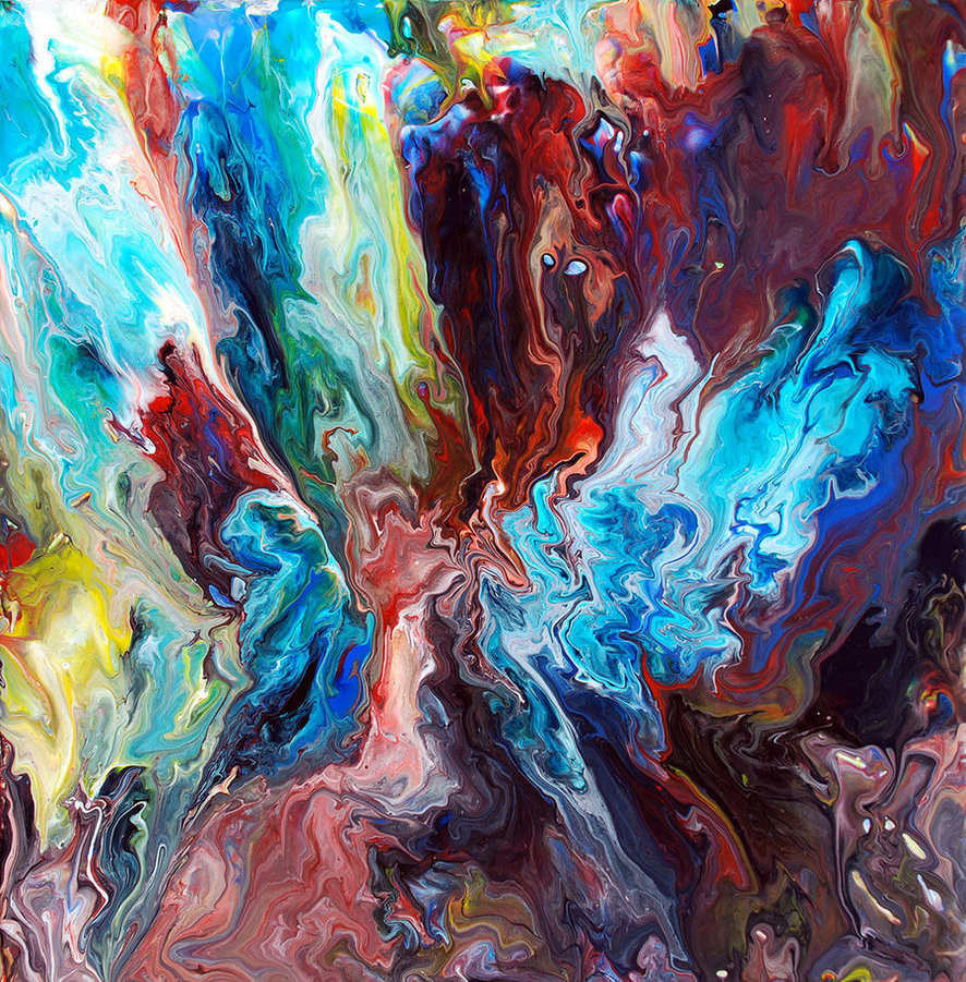 886x901 Fluid Painting 46 By Mark Chadwick - Chadwick Painting