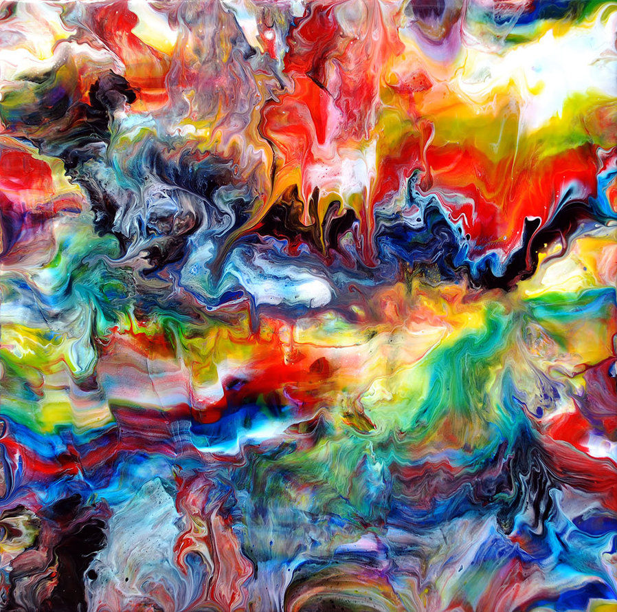 898x890 Fluid Painting 70 By Mark Chadwick - Chadwick Painting
