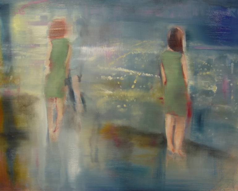 770x618 Saatchi Art Mulholland Blue Painting By Gregg Chadwick - Chadwick Painting