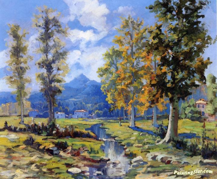 720x594 Spring Landscape Artwork By William Chadwick Oil Painting Amp Art - Chadwick Painting