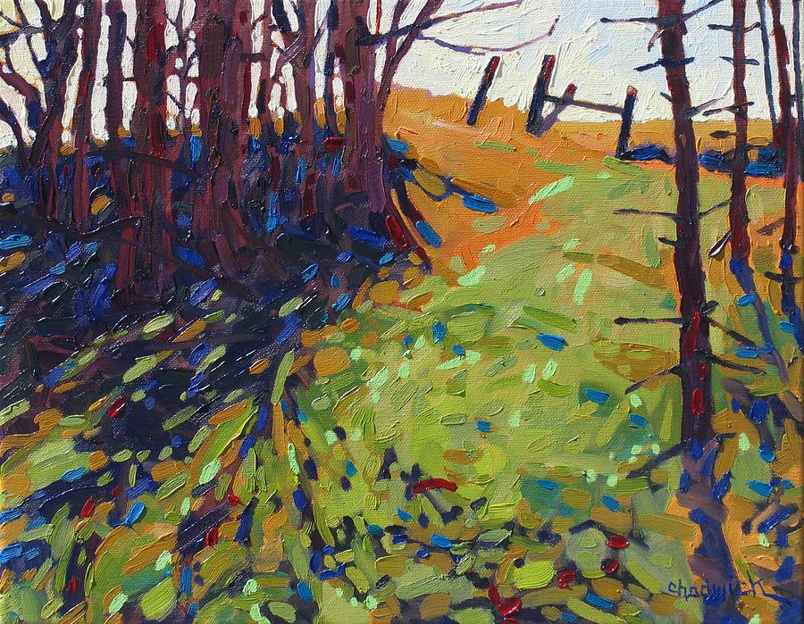 900x699 The Copse Painting By Phil Chadwick - Chadwick Painting