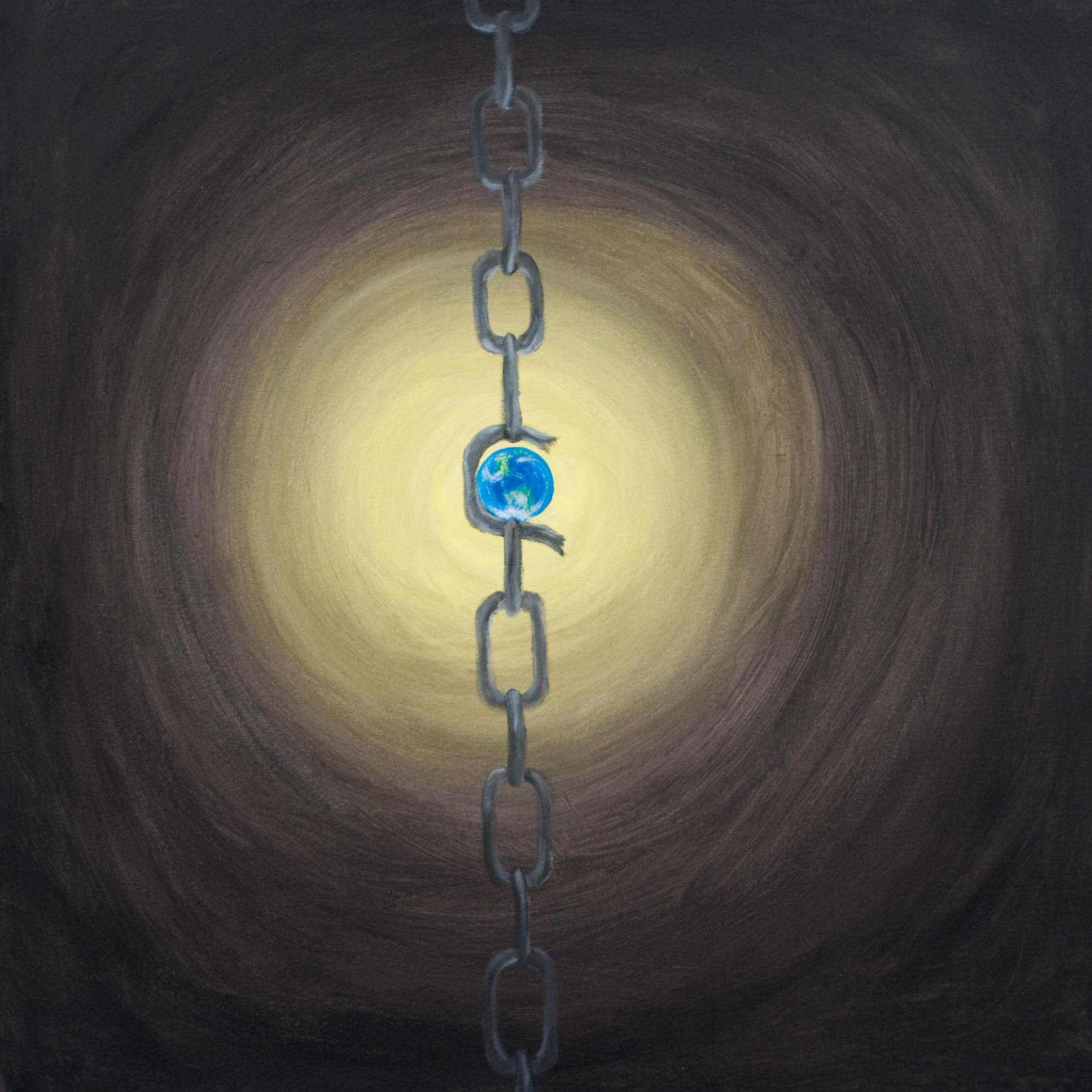 1995x1995 Jay Fancher, Painter The Eyes Of My Eyes - Chain Painting