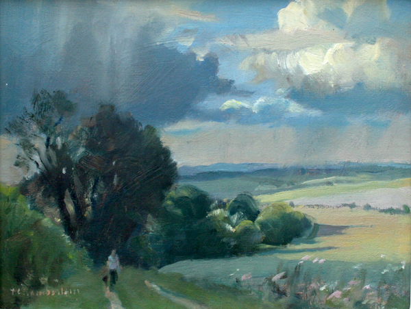 600x451 Trevor Chamberlain Roi Rsma - Chamberlain Painting