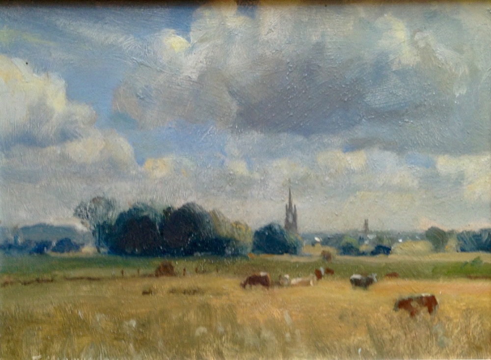 1000x733 Trevor Chamberlain Rsma Roi - Chamberlain Painting