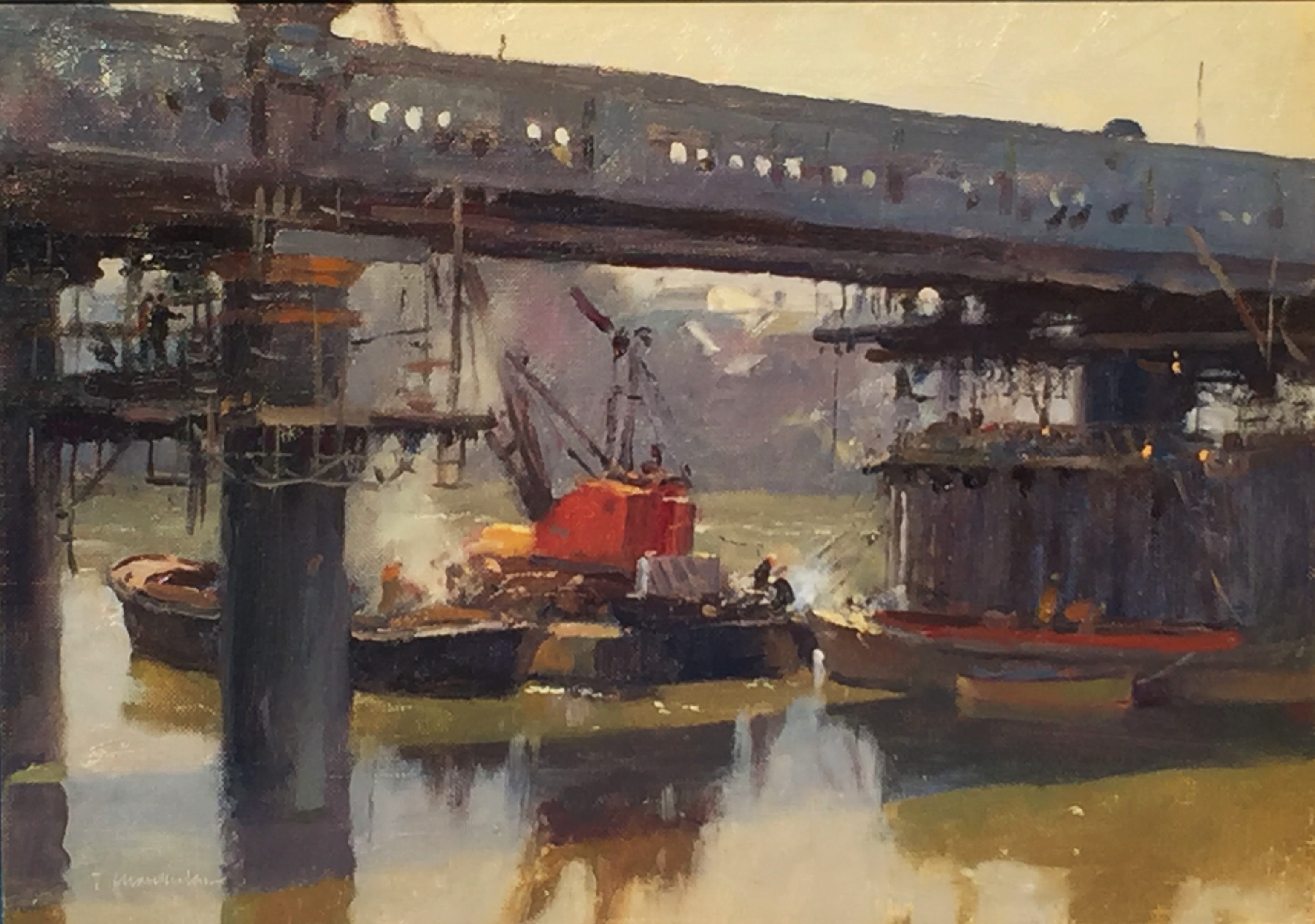 3087x2170 Trevor Chamberlain Amp Bert Wright - Chamberlain Painting