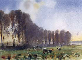 280x206 Handprint Trevor Chamberlain Palette - Chamberlain Painting