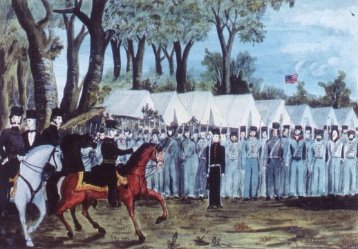 518x361 Images Of The U.s. Mexican War - Chamberlain Painting