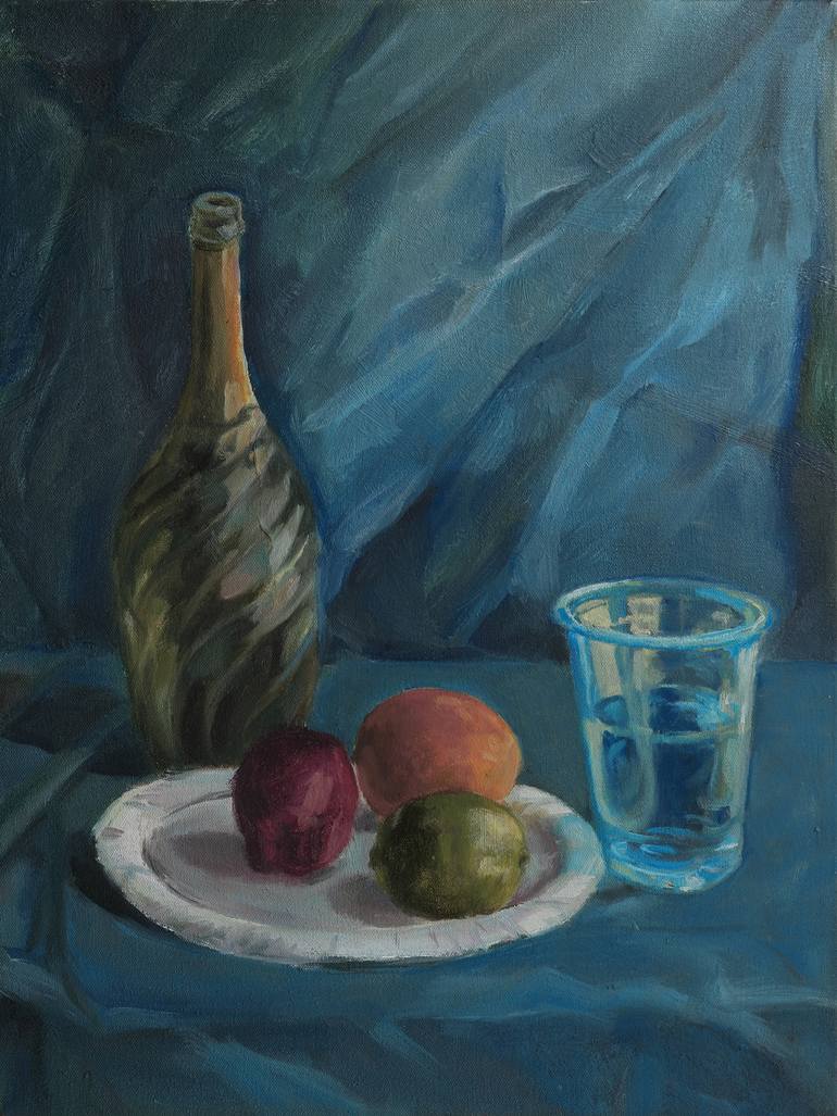 Champagne Painting at PaintingValley.com | Explore collection of ...