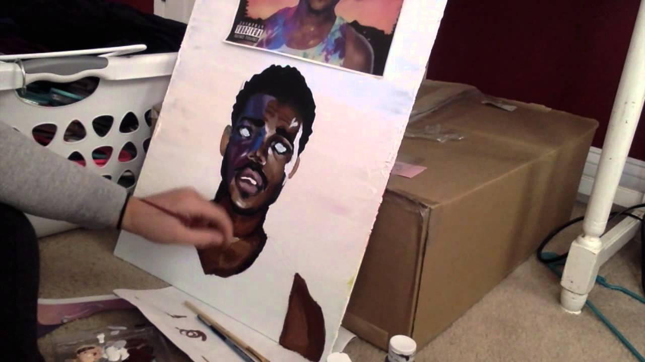 1280x720 Mackenziepaints Chance The Rapper - Chance The Rapper Painting