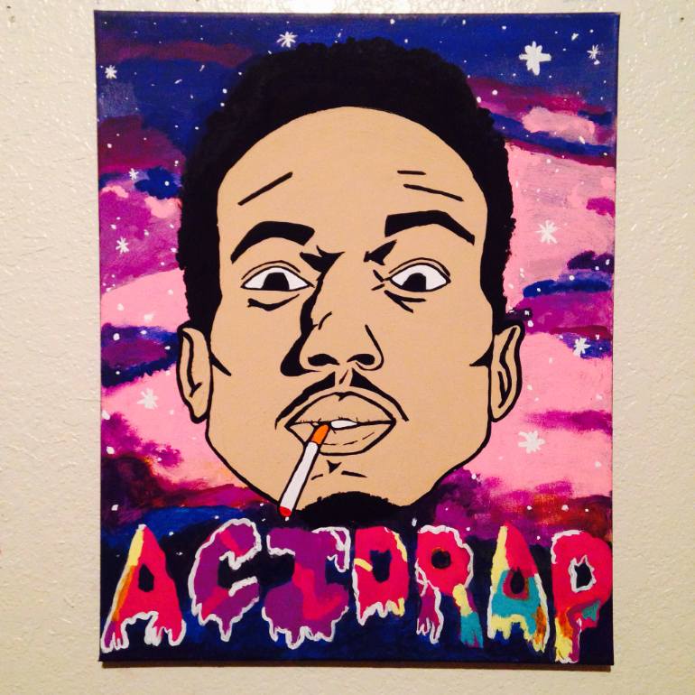 770x770 Saatchi Art Chance The Rapper Painting By Breanna Lewis - Chance The Rapper Painting