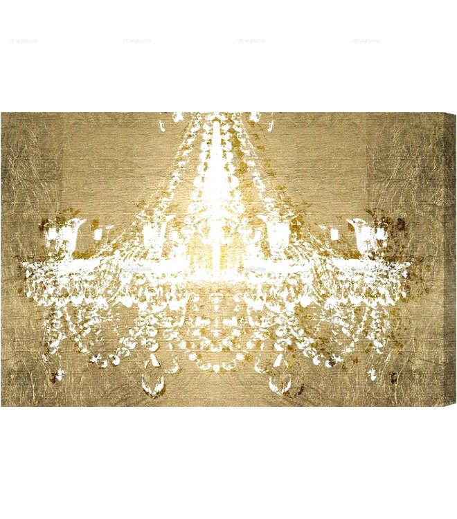 Chandelier Canvas Painting at Explore collection