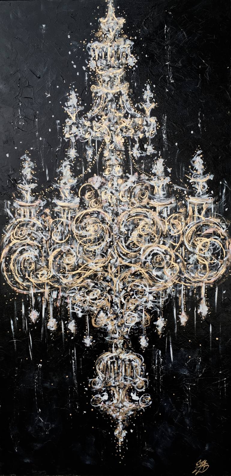 Chandelier Painting at Explore collection of