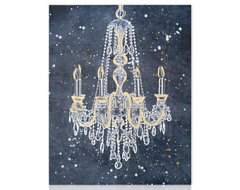 340x270 Wonderful Inspiration Chandelier Wall Art Modern House Amazing - Chandelier Painting
