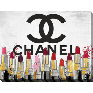 320x320 Shop By Jodi Waiting For Chanel Giclee Stretched Canvas Wall Art - Chanel Canvas Painting