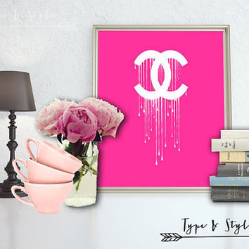 Chanel Canvas Painting at PaintingValley.com | Explore collection of ...