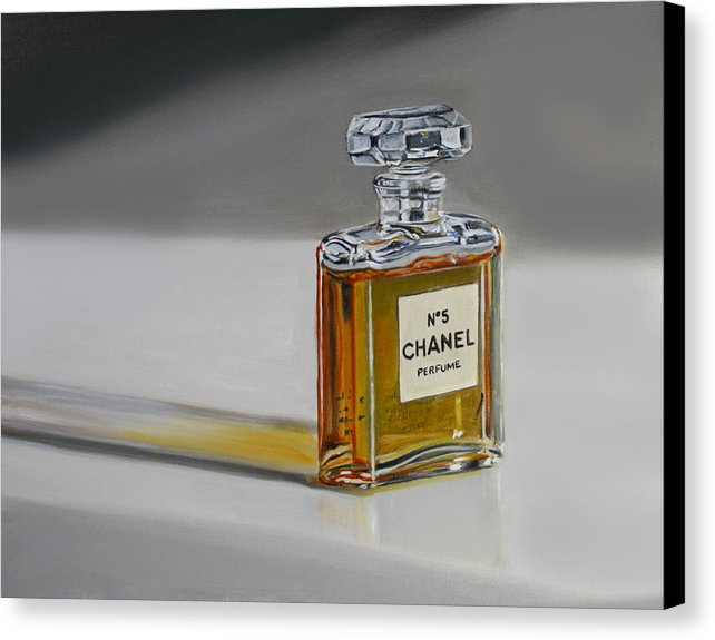 642x575 Chanel No 5 Canvas Print Canvas Art By Gail Chandler - Chanel No 5 Painting