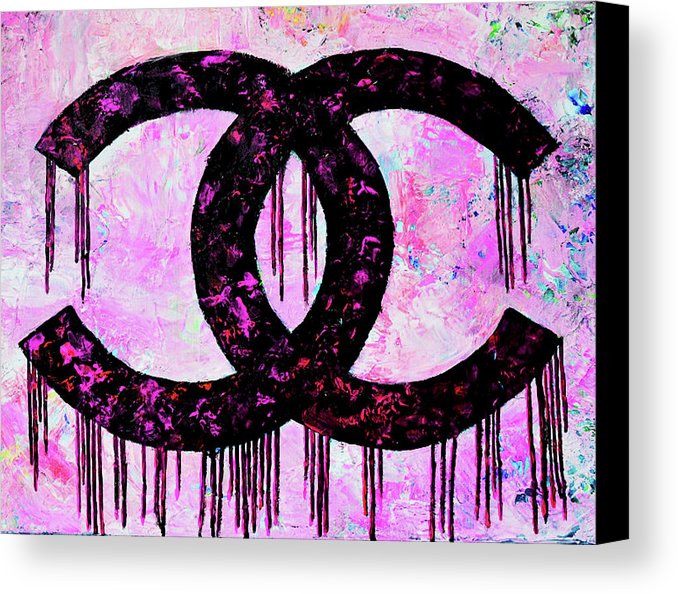 678x594 Chanel Logo Print Chanel Logo Poster Chanel Painting Canvas Print - Chanel Painting