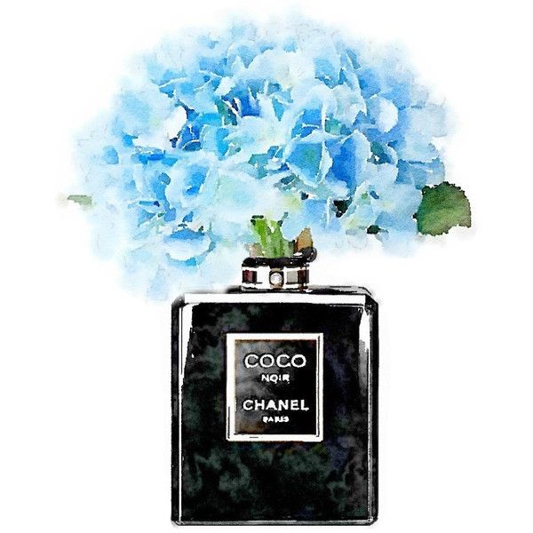 Chanel Perfume Painting at PaintingValley.com | Explore collection of ...