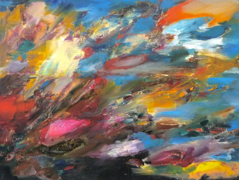 770x579 Saatchi Art The Wind Is Changing Painting By Elena Harvey - Changing Painting