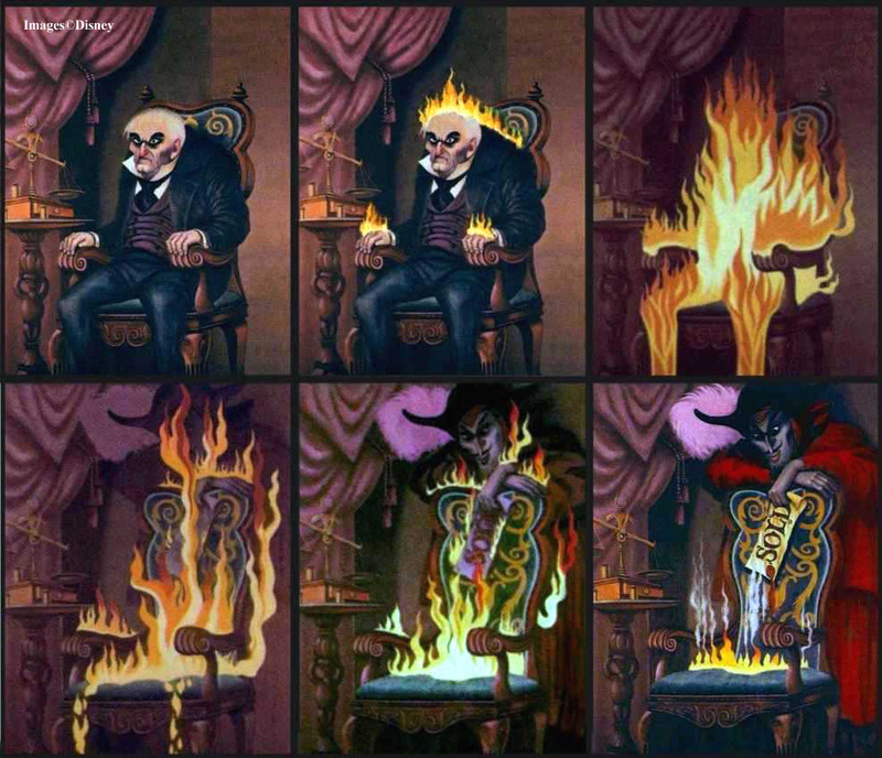 800x688 The Secret History Of The Haunted Mansion's Hall Of Changing - Changing Painting