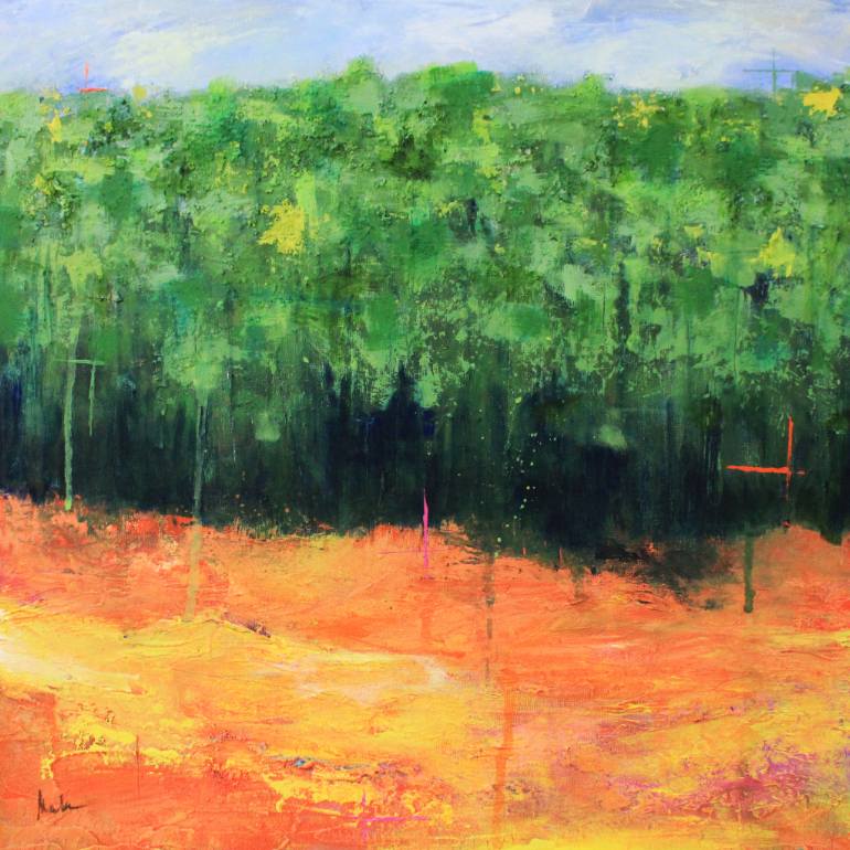 770x770 Saatchi Art Changing Seasons Painting By Malu Tan - Changing Seasons Painting