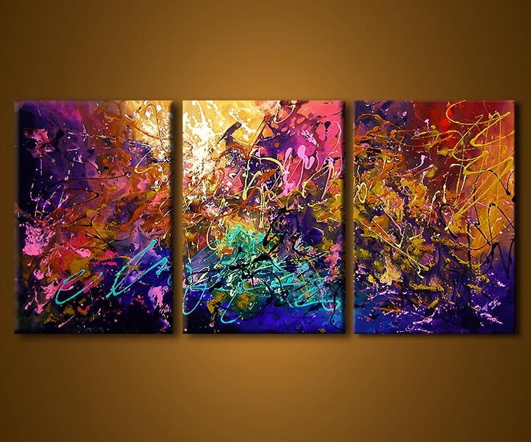 750x625 Painting - Chaos Painting